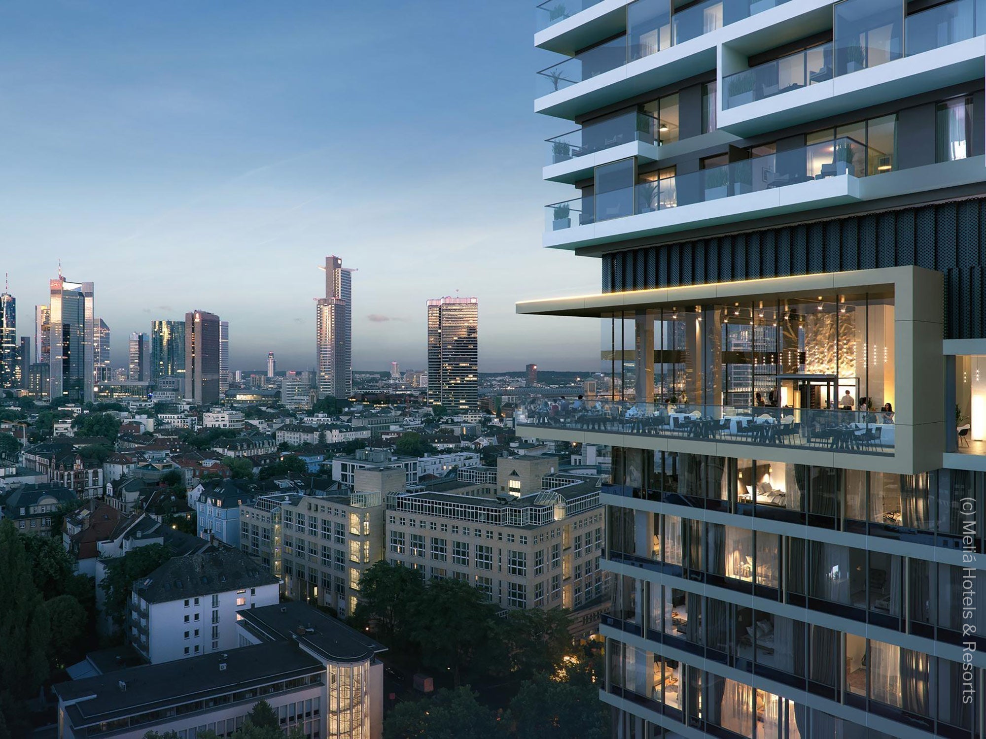 Meliã Frankfurt City: hotelski back-office