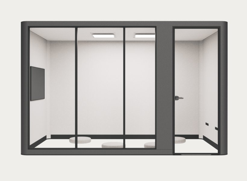 CoreRoom, velika sestava z zaslonom, pogled od spredaj