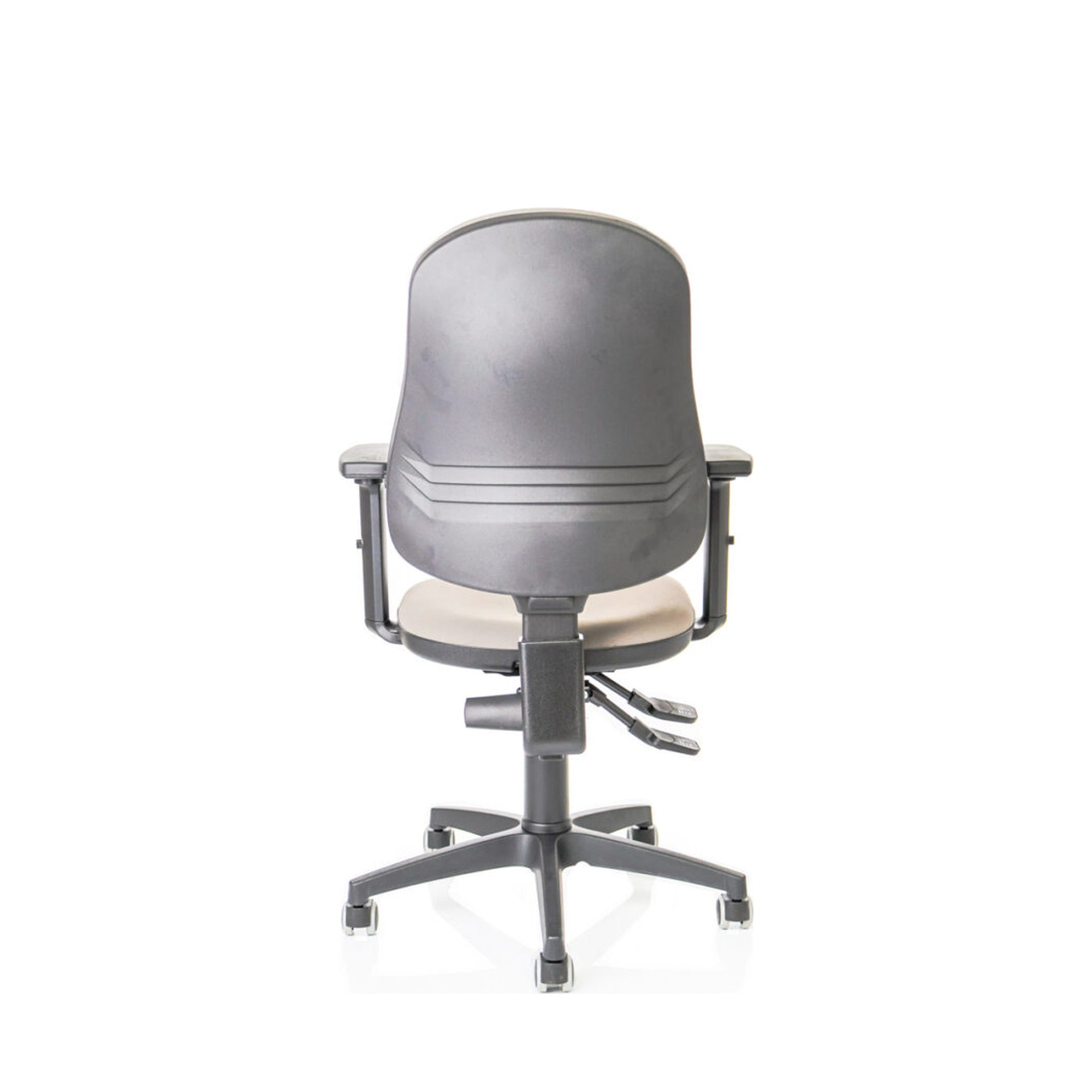 Ergonomski pisarniški stol Fenix - bež bočno