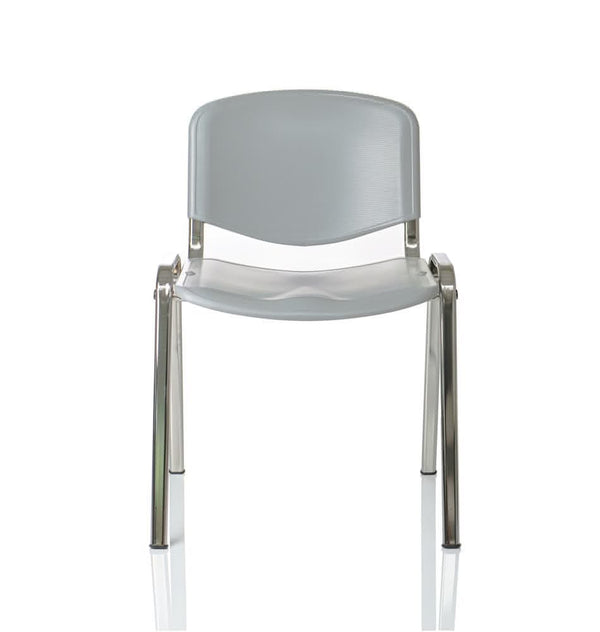 Visy upholstered gray chair
