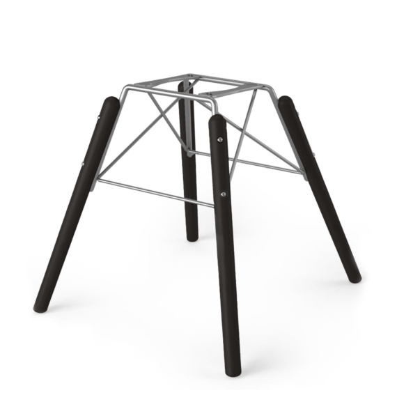 bukev črno barvanakromirano ogrodje